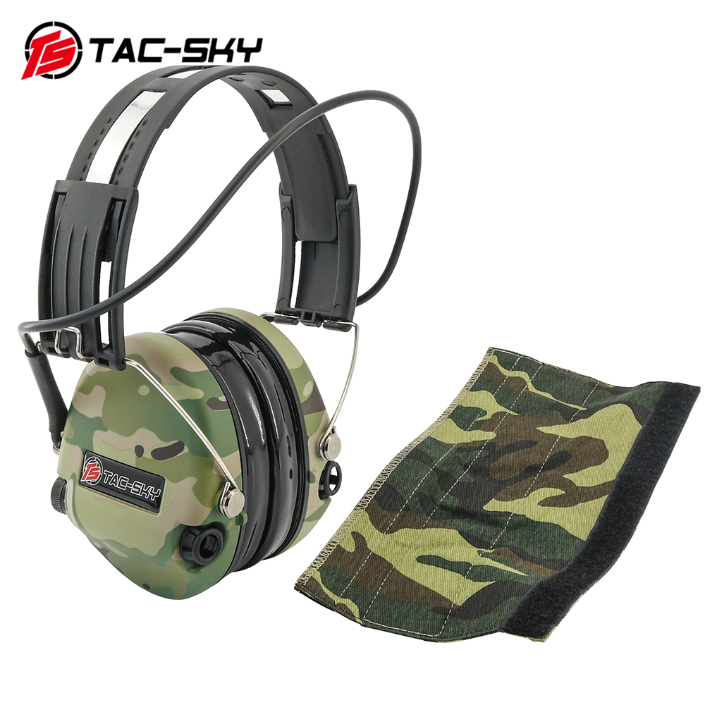 Shooting Ear Muff - TAC-SKY SORDIN IPSC タクティカルシリコンイヤーマフ 電子聴覚保護 射撃用ヘッドセット