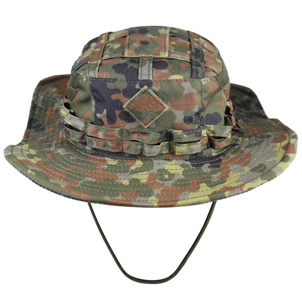 Hunting Outdoor Hats - サンハット タクティカル 通気性 ブーニーハット 男女兼用 スポーツ