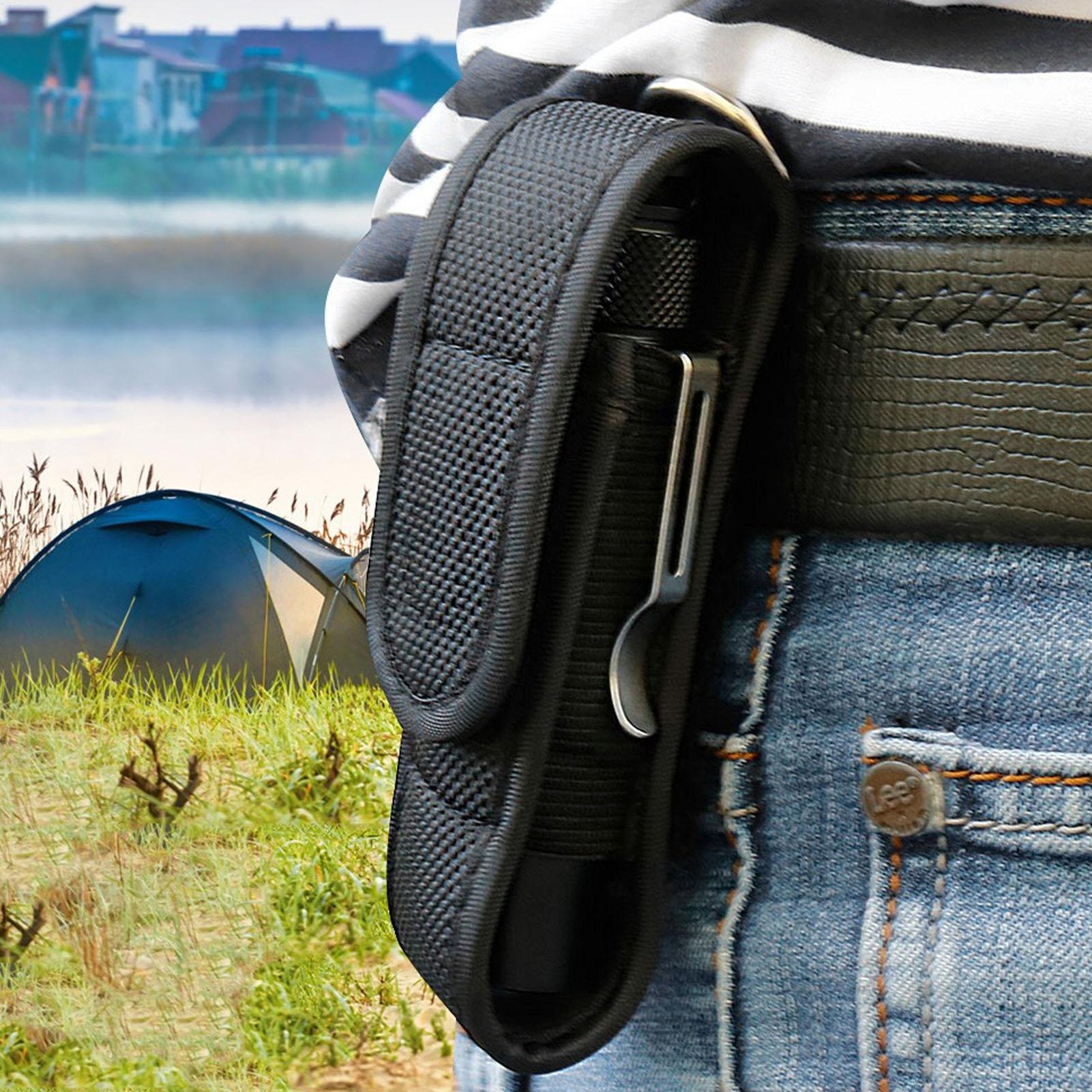 LED懐中電灯保護ケース屋外用ウエスト懐中電灯レザーケースサ - Outdoor Hunting Lights のレビューと価格