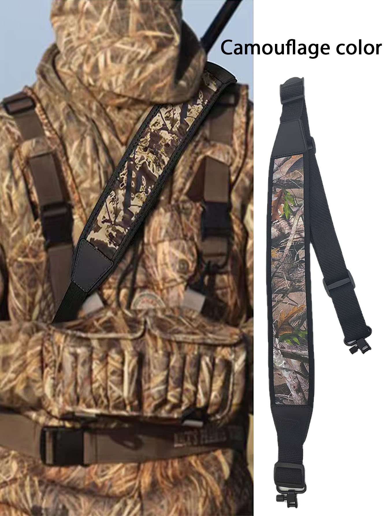 ハンティングショルダーストラップ多機能アウトドアタクティカル - Hunting & Outdoor Supplies Carterton のレビューと価格