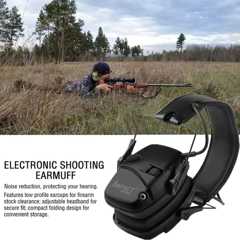 アウトドア戦術用電子射撃イヤーマフ アウトドアスポーツ用防音 - Shooting Ear Muff のレビューと価格