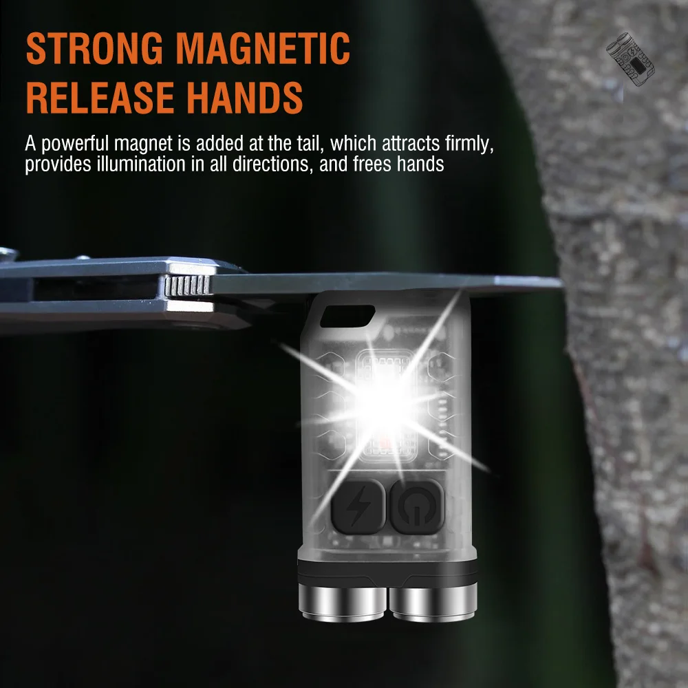 BORUiT V3 LED キーホルダー ポータブル 900 - Outdoor Hunting Lights のレビューと価格