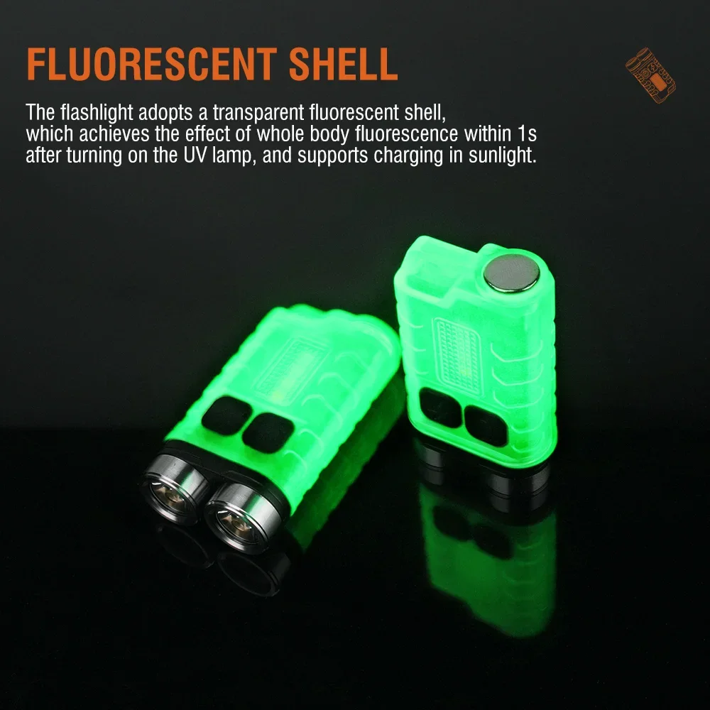 BORUiT V3 LED キーホルダー ポータブル 900 - Outdoor Hunting Lights のレビューと価格