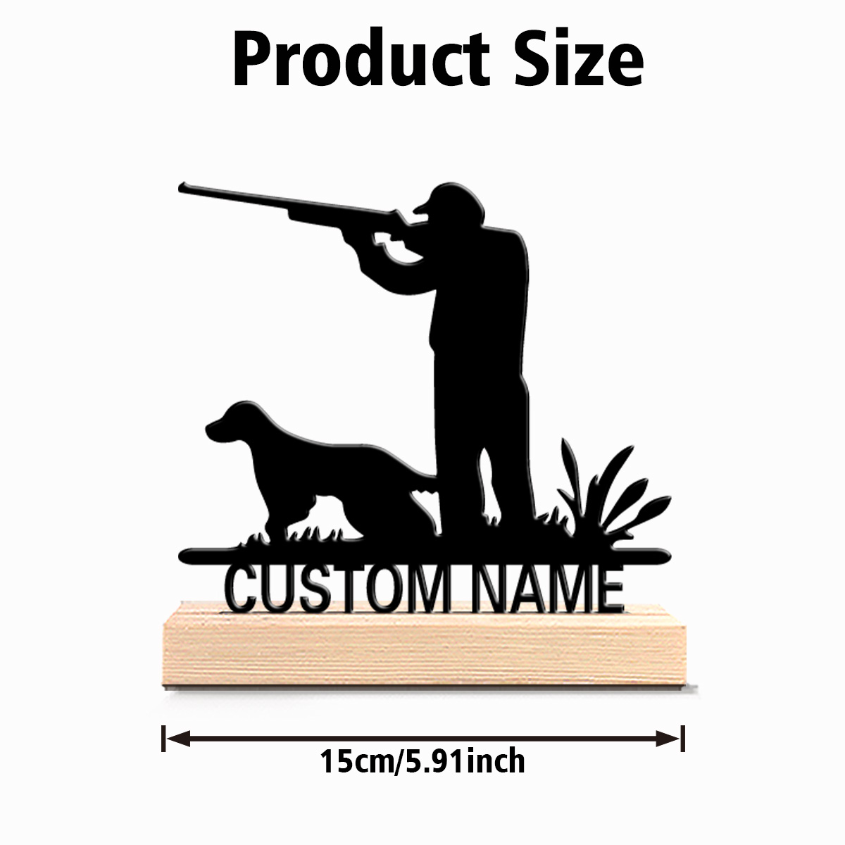 1個入り ファッションパーソナライズカスタムハンターと狩猟犬 - Hunting Outdoor Day のレビューと価格