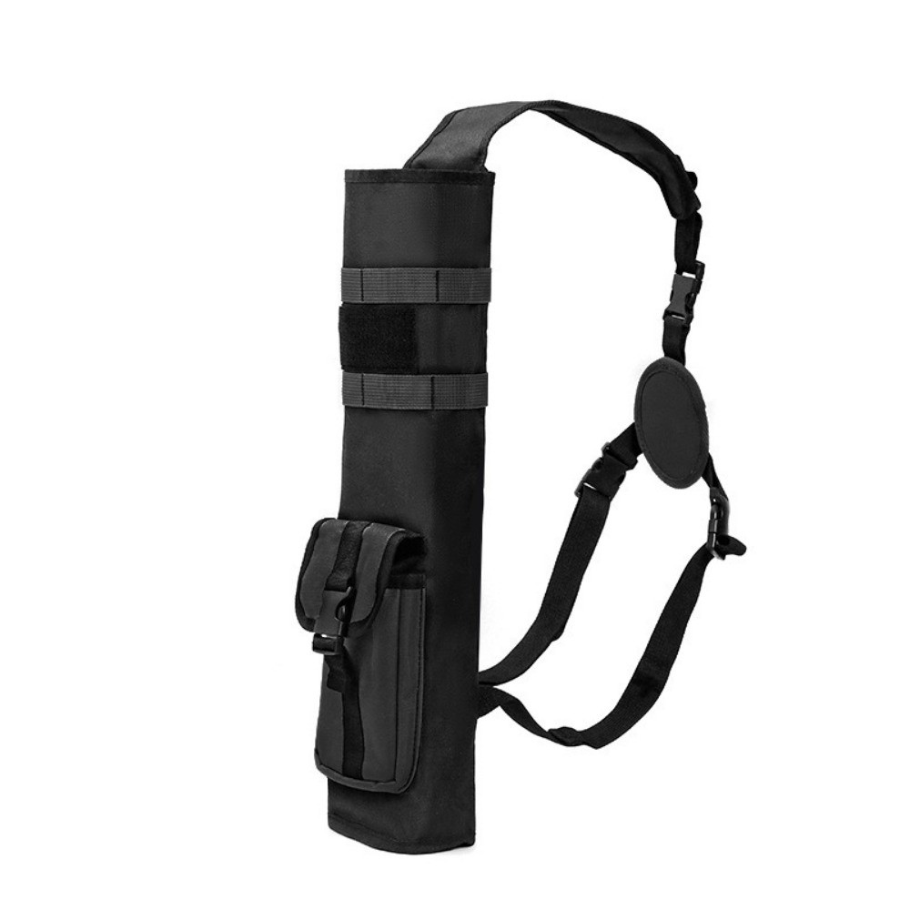 調整可能なストラップ付きアーチェリークイバー、丸型チューブ、 - Outdoor Hunting Youtube のレビューと価格