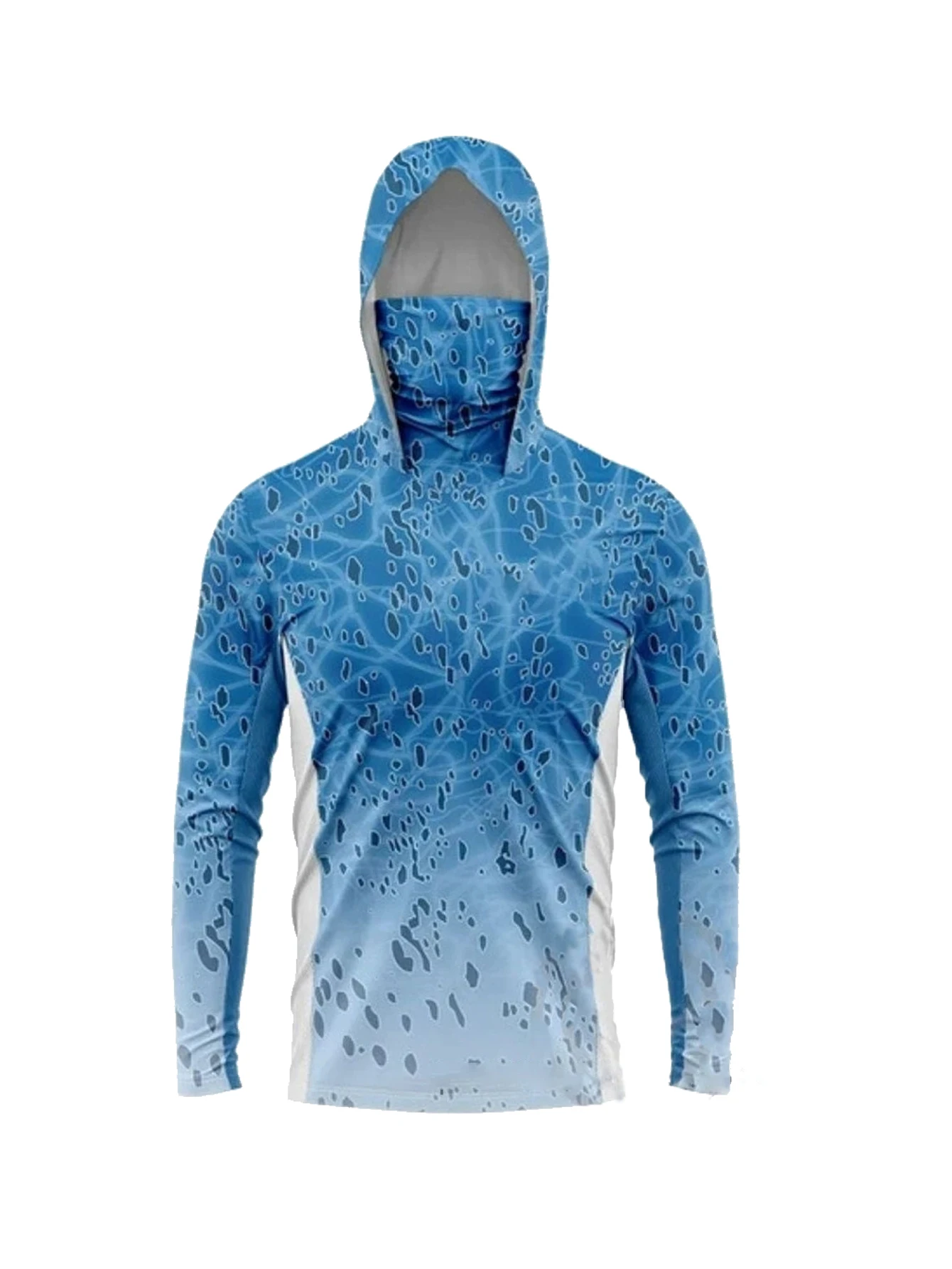 メンズ長袖フィッシングフーディーマスク、UVカット日焼け防止 - Hunting & Outdoor Supplies Carterton のレビューと価格