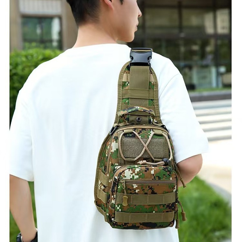 タクティカルチェストバッグ、メンズ、アウトドア用、ショルダー - Hunting Outdoor Day のレビューと価格