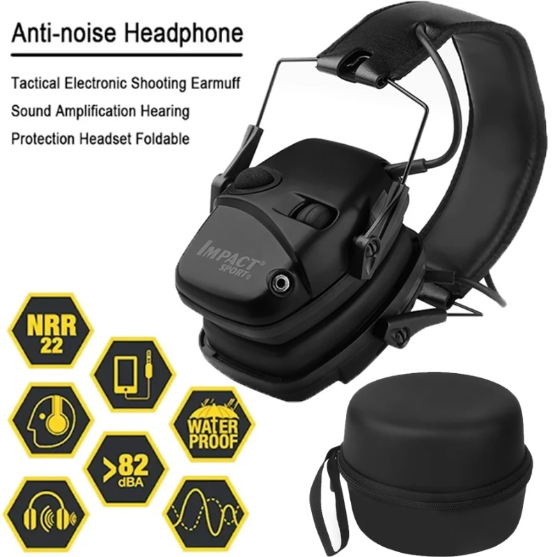 アウトドア用戦術電子射撃イヤーマフ アクティブノイズキャンセ - Shooting Ear Muff のレビューと価格