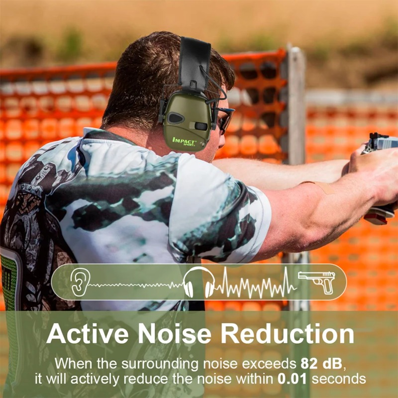 アウトドア用戦術電子射撃イヤーマフ アクティブノイズキャンセ - Shooting Ear Muff のレビューと価格