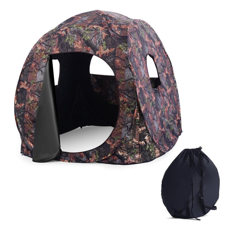 3人用ポップアップハンティングテント、PUオックスフォード生 - Hunting & Outdoor Supplies Carterton のレビューと価格