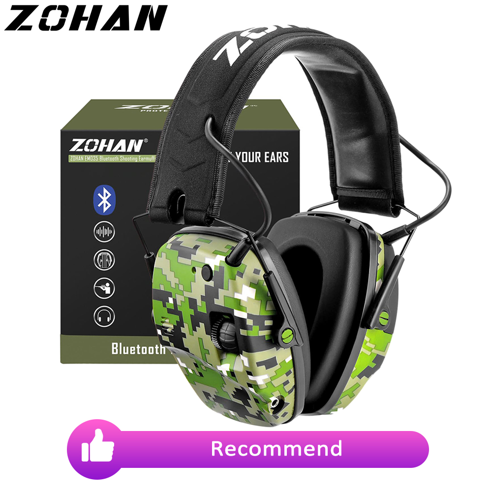 Zobhan-Bluetooth電子撮影イヤーマフ,ノイズリ - Shooting Ear Muff のレビューと価格