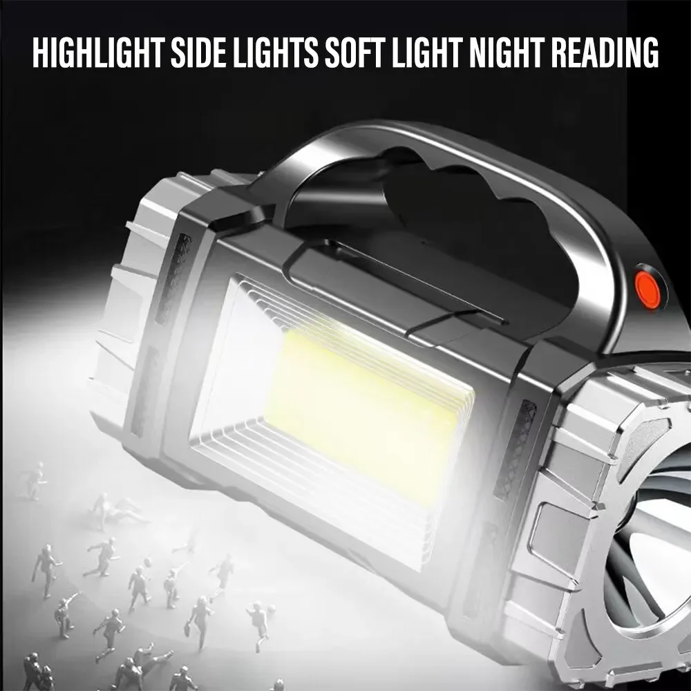 新しいアップグレード充電式ハイパワーソーラー LED 懐中電 - Outdoor Hunting Lights のレビューと価格