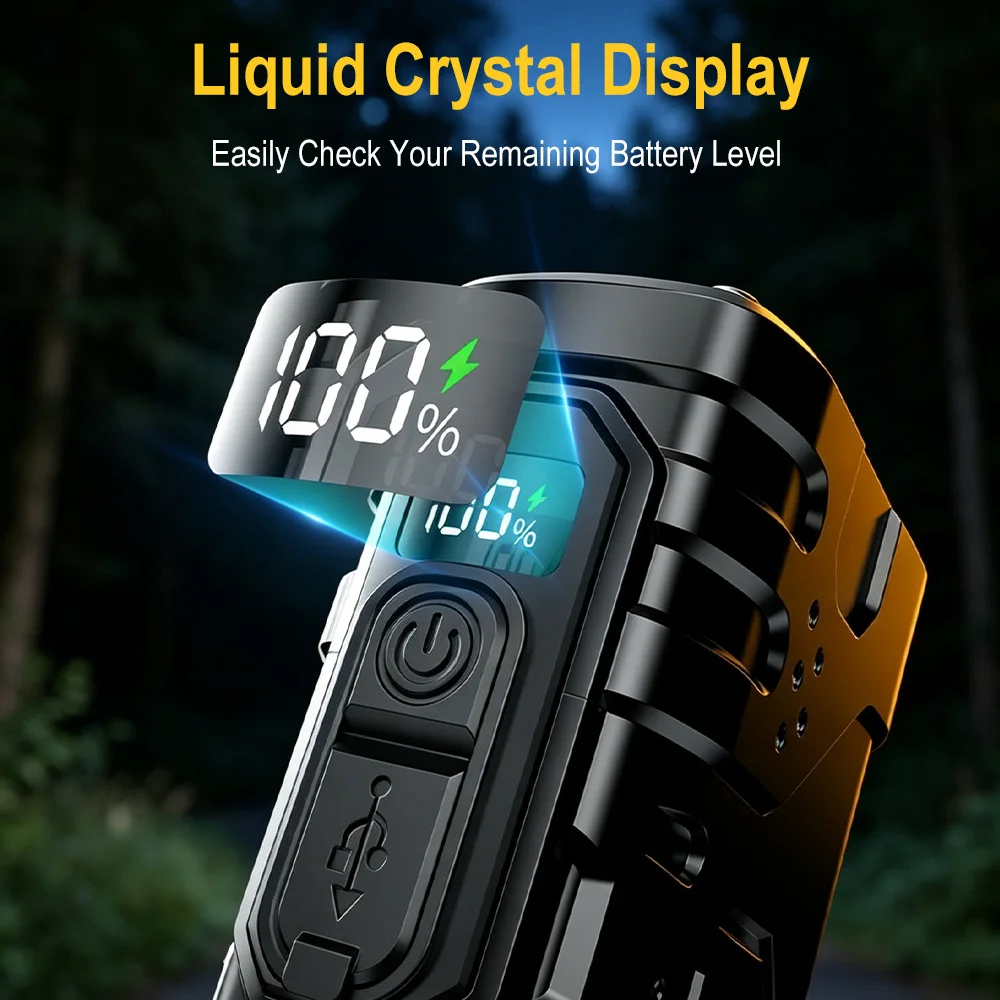 BORUIiT ハンドクランク EDC LED フラッシュラ - Outdoor Hunting Lights のレビューと価格