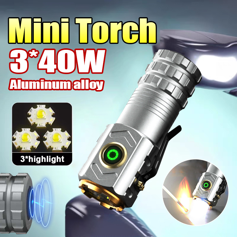 超強力スポットライト点火懐中電灯ミニ懐中電灯強力な磁石ミニ  - Outdoor Hunting Lights のレビューと価格
