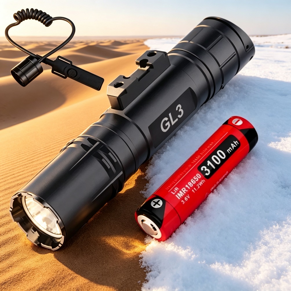 クララス GL3 タクティカル懐中電灯 2100LM LED - Outdoor Hunting Lights のレビューと価格
