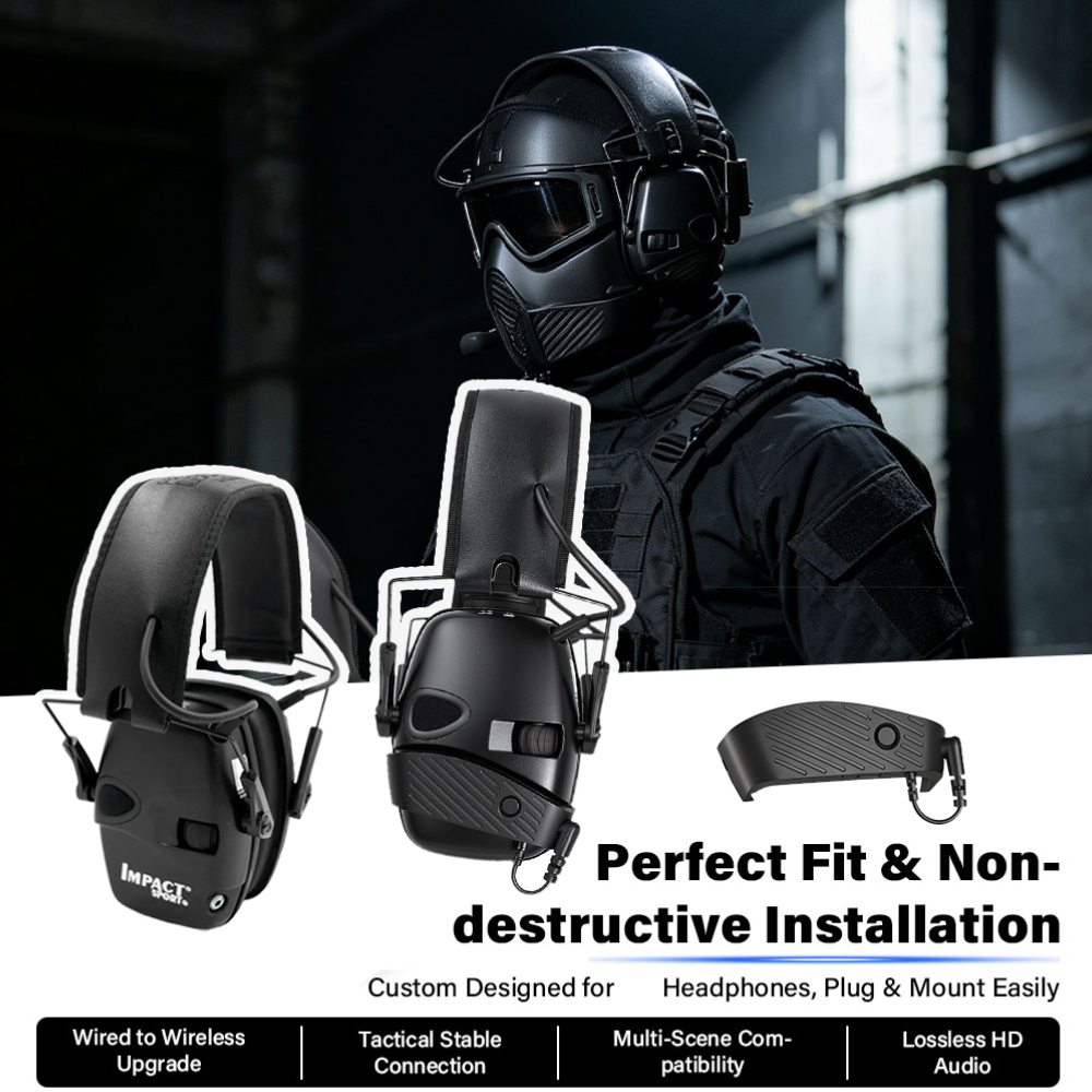 アクティブノイズリダクションイヤーマフ 電子射撃ヘッドセット - Shooting Ear Muff のレビューと価格