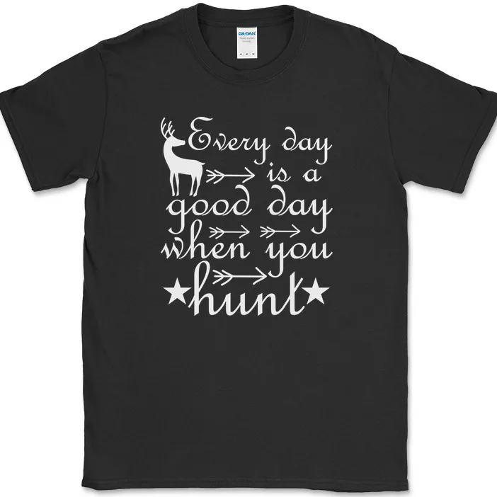 狩りをするなら毎日が良い日だ Tシャツ 面白い狩猟アウトドア - Hunting Outdoor Day のレビューと価格