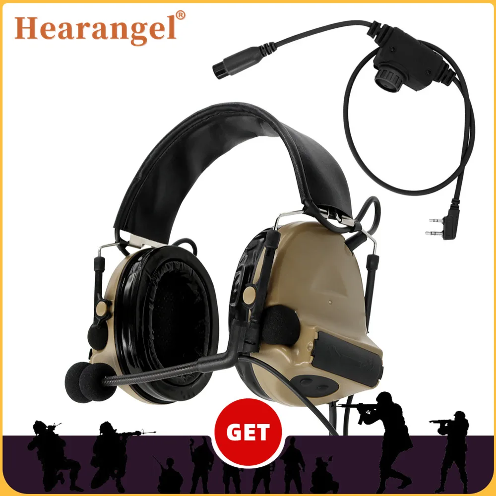 タクティカルヘッドセット TACSKY II U94ptt  - Shooting Ear Muff のレビューと価格