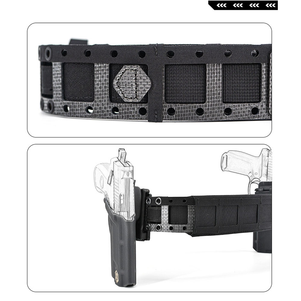 タクティカルバトルベルト、レーザーカットMOLLEリガーウォ - Tactical Belt Rigger のレビューと価格