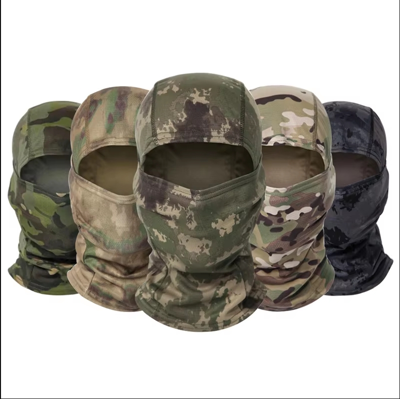 迷彩柄バラクラバ帽子 サイクリング用フルフェイスマスク アウ - Hunting Outdoor Hats のレビューと価格