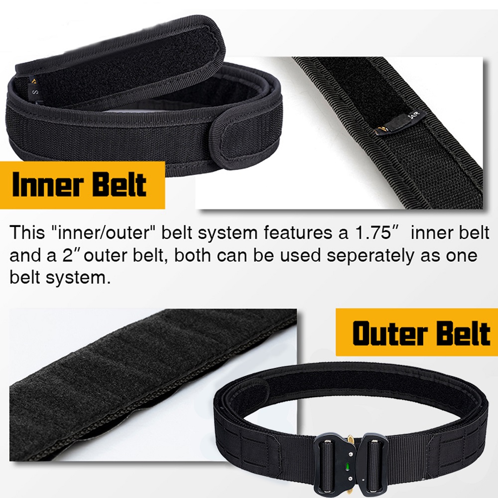 UNIONTAC 戦術バトルベルト法執行デューティベルトキッ - Tactical Belt Rigger のレビューと価格