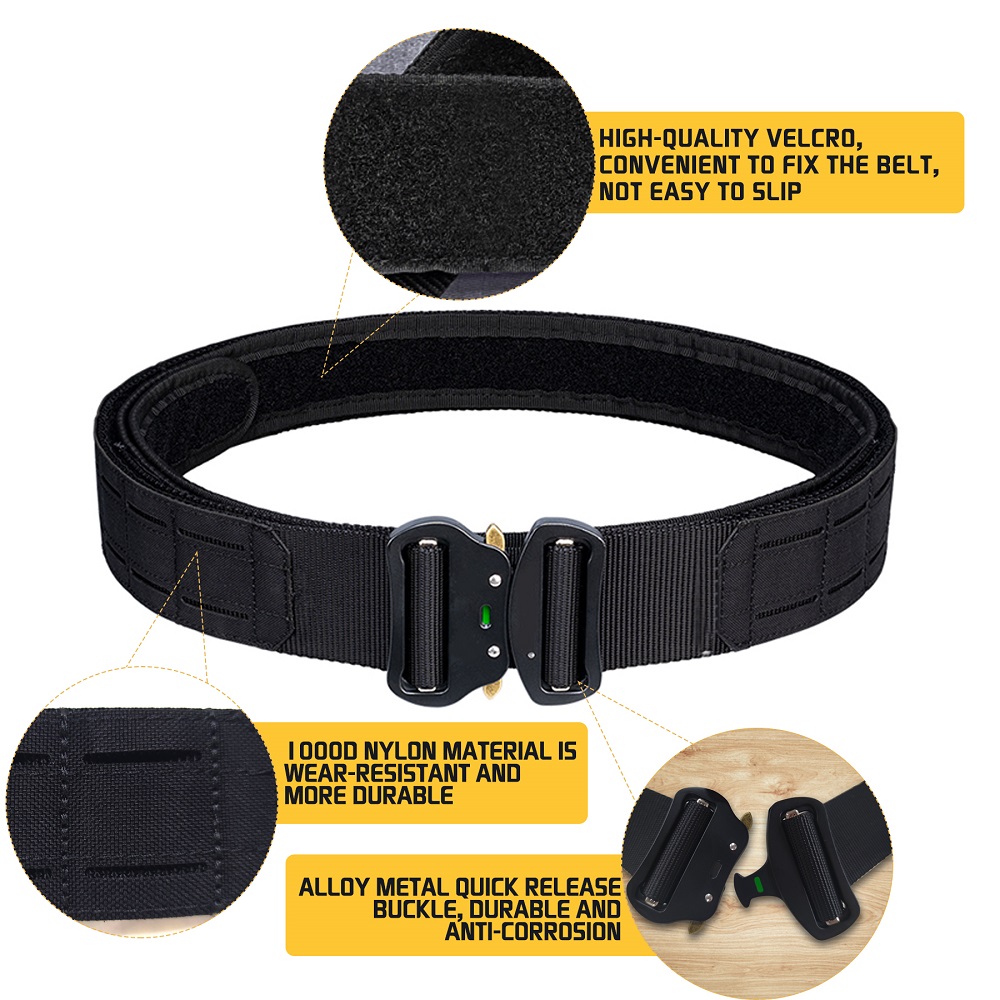 UNIONTAC 戦術バトルベルト法執行デューティベルトキッ - Tactical Belt Rigger のレビューと価格