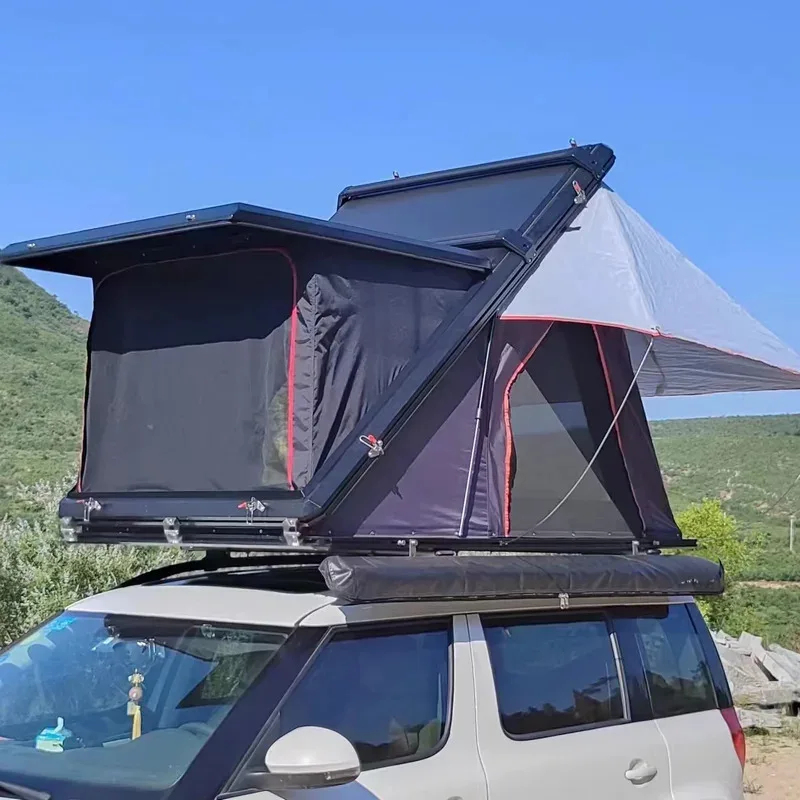 Z型自動開閉ルーフトップテント 防水防風 アウトドアキャンプ - Outdoor Hunting Tent のレビューと価格