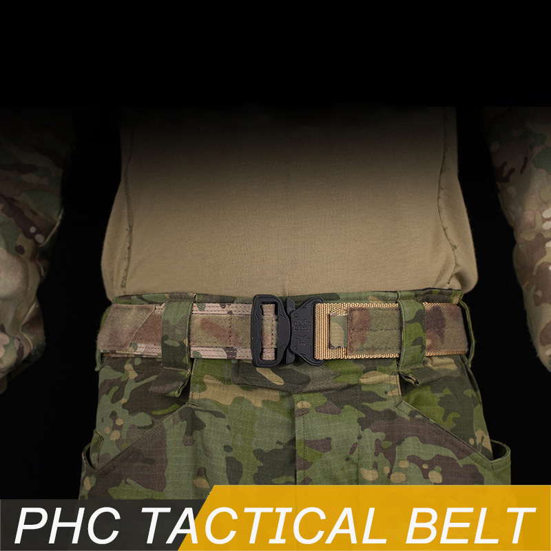 男性、仕事、ハイキング、荷物、ウェブガンベルト用の頑丈なクイ - Tactical Belt Rigger のレビューと価格