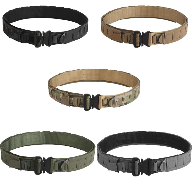 男性、仕事、ハイキング、荷物、ウェブガンベルト用の頑丈なクイ - Tactical Belt Rigger のレビューと価格